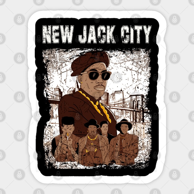 Classic Photo New City Sticker by Black Demon Bear